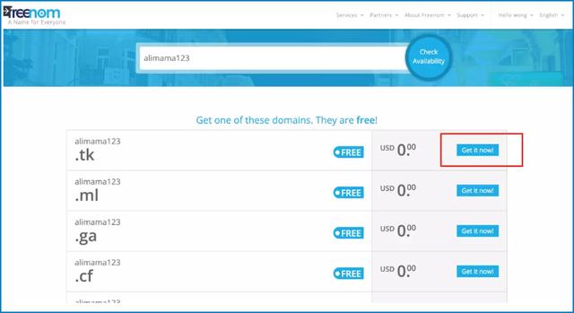 Freenom申请免费域名,无需门槛,永久免费！获取不可用解决方法-花园博客